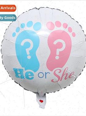 New 18 inch He or She question mark ball Men women baby gend