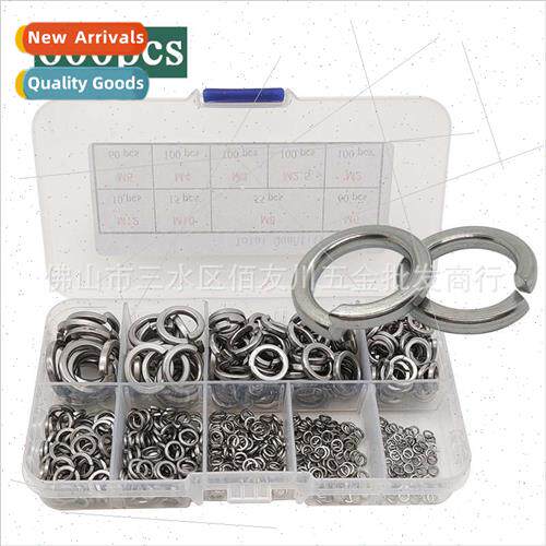 600pcs box Spring washers 304M2-M12 combination set Open end