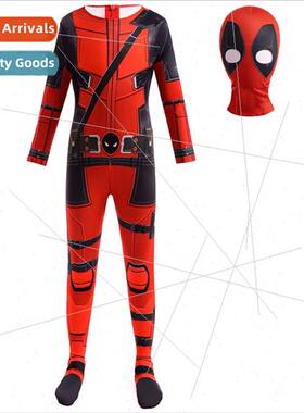 Halloween kids costumes cosplay anime role-playing Deadpool