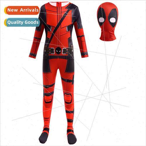 Halloween kids costumes cosplay anime role-playing Deadpool
