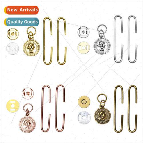 5CM Portra Mouthpcs Scratch iron bar magnetic buckle gold co