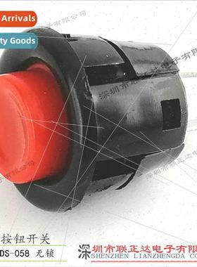 DS-058 Red Pushbutton Swch Opening 17mm Non-Locking Pushbutt
