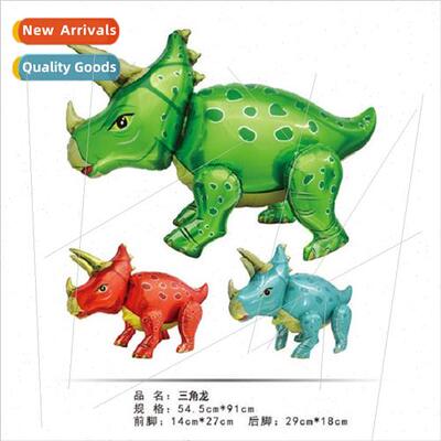 3D Dinosaur Assembly Dinosaur Balloon Triceratops Tyrannosau