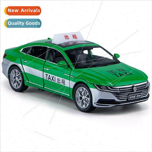 1 32 CC rental car loud light back to crowd alloy car model