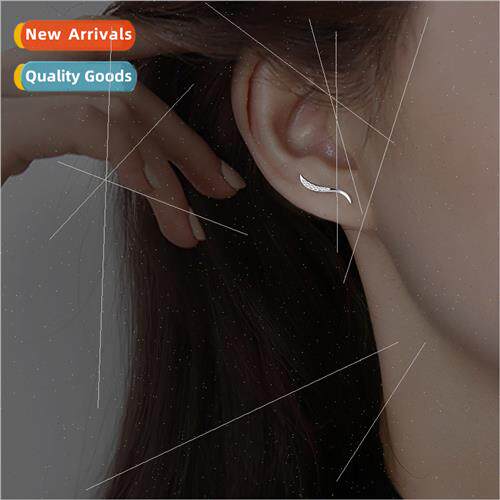 Europe popular geometric line earrings glter diamonds gold p