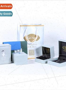 Jewelry Packaging  Box Certificate Engraved Rose  Box lver C