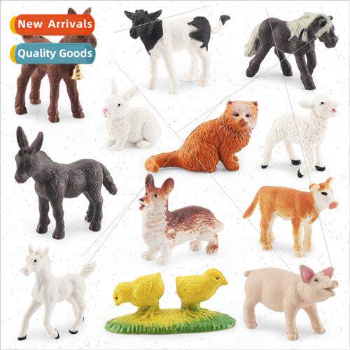 farm poultry animal model goat donkey horse chicken cat dog