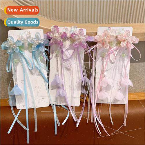 children ancient wind hair card girls baby Hanbok headdress