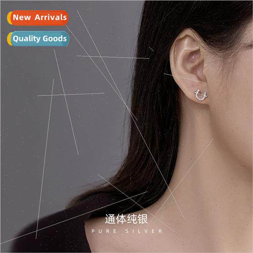 S925 silver love ced landing Xu Dan necklace ins cold wind U