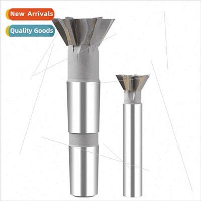 Alloy straight shank dovetail milling cutter tungsten steel