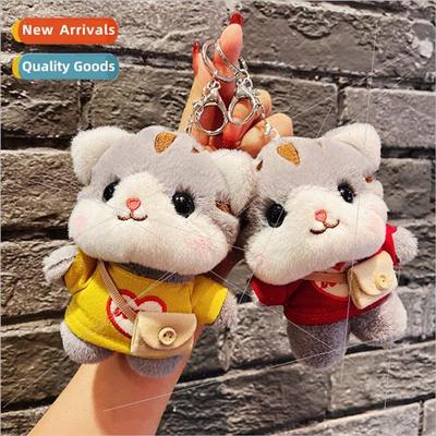Satchel Sweatshirt Cat Schoolbag Charms Keychain Doll Pendan