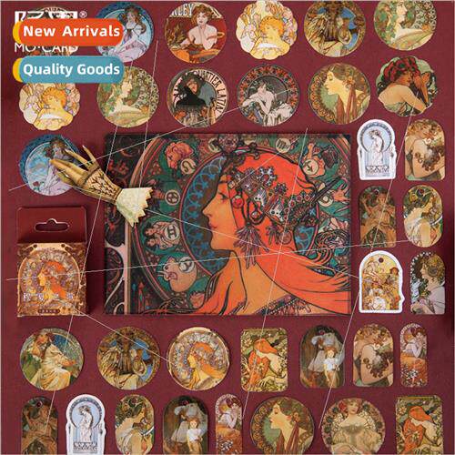 Boxed Stickers Musha Song 45pcs Handbook Notes Decorative St