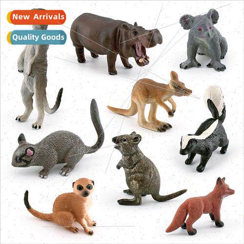 Wild Forest Animals Tree Bear Cara Red Fox Kangaroo Meerkat