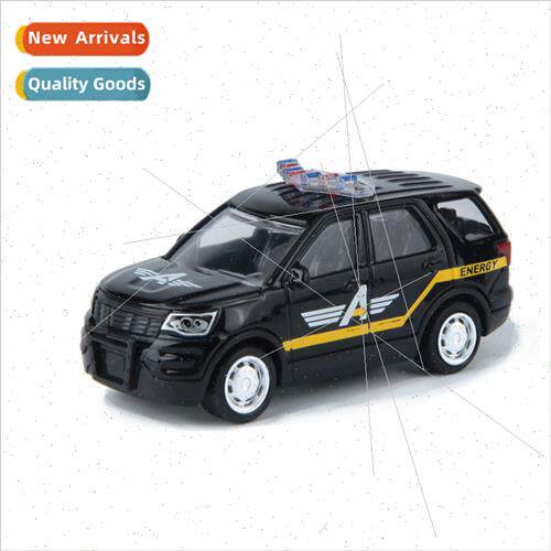 Children toy car Alloy back police ambulance car simulation