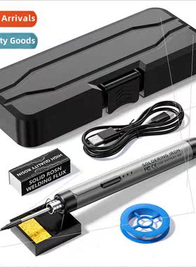 Portable USB Soldering Iron Set Small Power Soldering Pen Ha