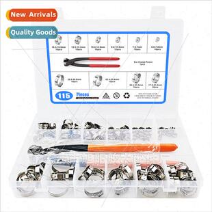 clamping elec set lug ngle pliers clamps 304 boxed 115pcs