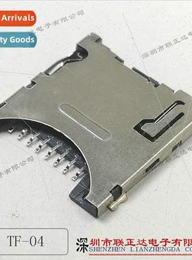 -Ejecting TF Card Holder External Soldering Type Small Memor