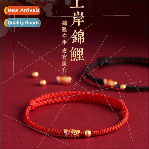 Koi Red HRope Red Rope Bracelet Women Braided HRope Men Ankl