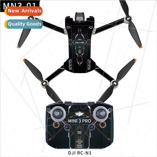 适用DJI Royal Mini3PRO body RC-N1 remote control stickers fu