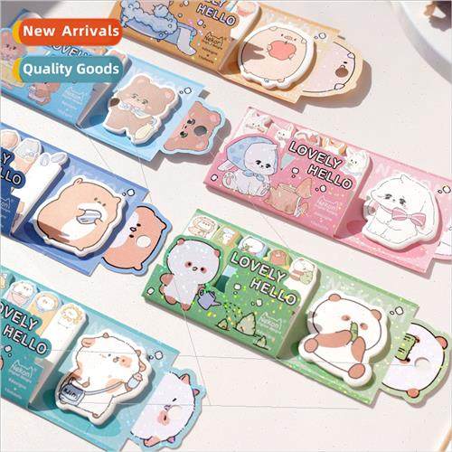 Cute Animal Hamster Pig Panda Creative Sticky Notes Decorati