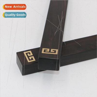 Calligraphy wh purple sandalwood paperweight ebony pressure