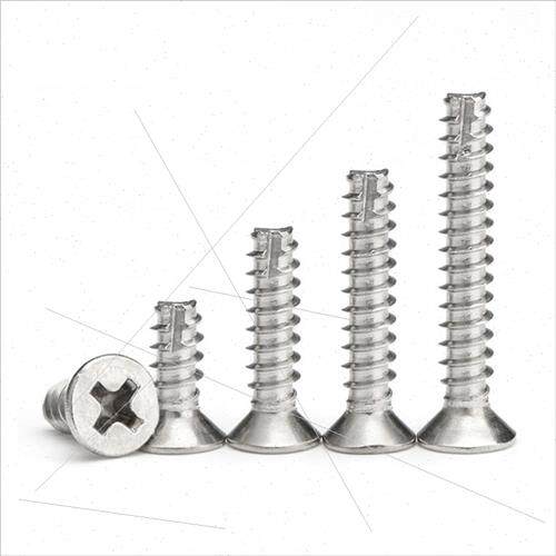 KT cross flat tail cut tail self-tapping screws 304GB846  pa