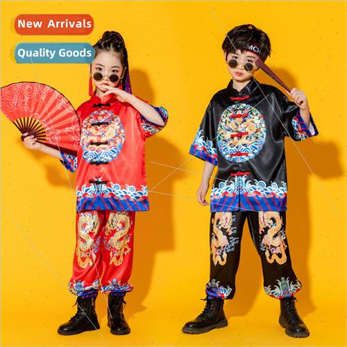 June 1 childrens Chinese  permance clothes boys Hanfu poetry