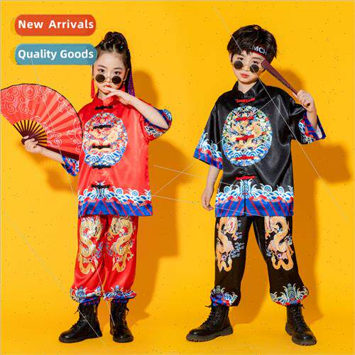 June 1 childrens Chinese  permance clothes boys Hanfu poetry