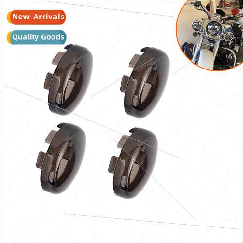 Harley motorcycle accessories适用Harley smoked color front r