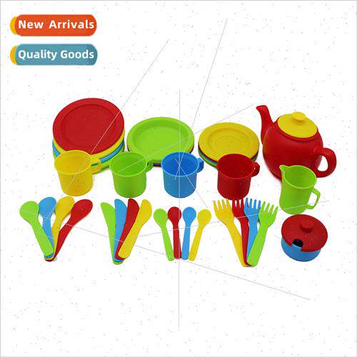 play house kchen toys role-playing tea set tableware carton