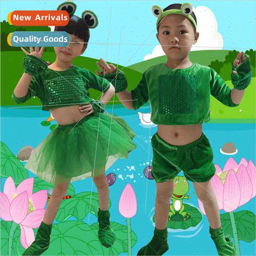 ttle Frog Children Animal Permance Costume Toddler ttle Jump