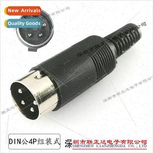 Plugs Plug 4Pin Male DIN Assembled Terminal