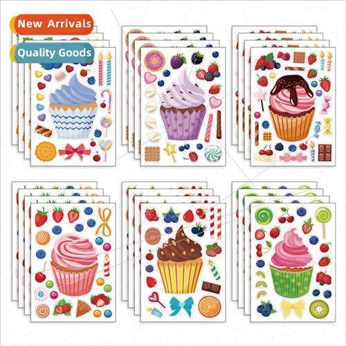 CM2212010 children handmade cartoon DIY handbook puzzle stra