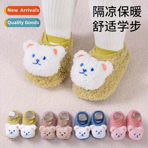 Baby toddler shoes and socks fall and winter childrens floor