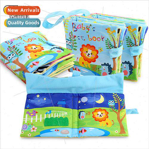 Stereoscopic baby cloth book early education  identification