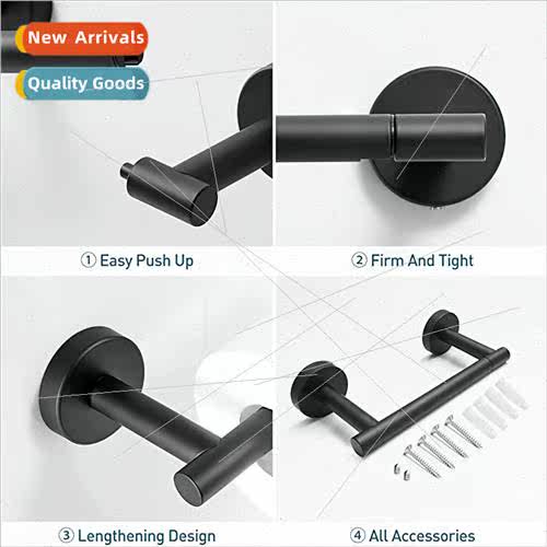 304 Adjustable Metal Bathroom Flexible Swivel Paper Towel Ha
