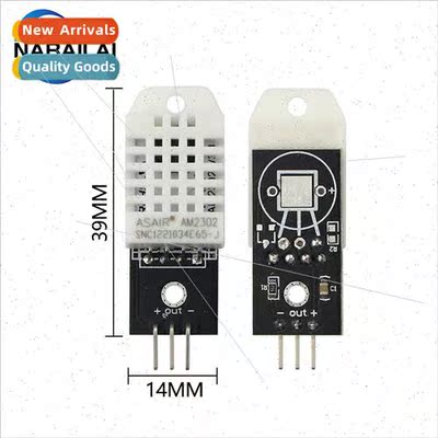 DHT22 ngle Bus Digal Temperature Humidy Sensor wh Adapter Bo