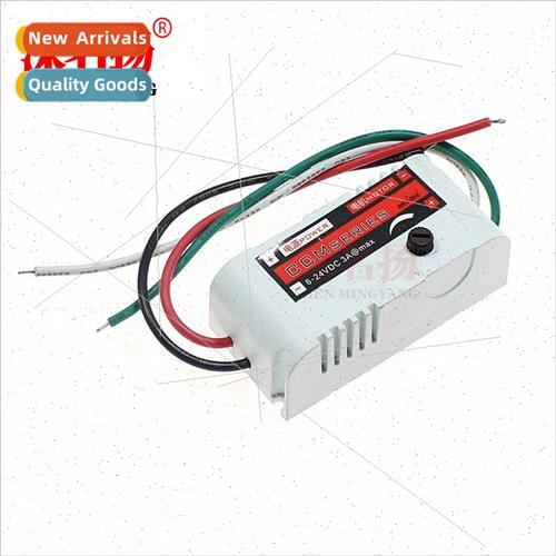 Miniature PWM DC Motor Speed Controller 6V12V24V 3A Small Pl