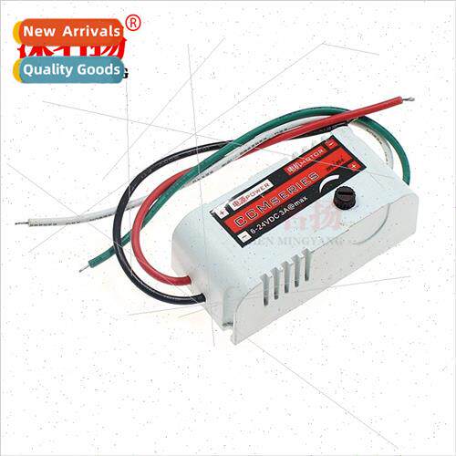 Miniature PWM DC Motor Speed Controller 6V12V24V 3A Small Pl