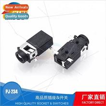 Headphone Holder PJ-234 Patch 4P Audio Socket lver Plated 2.