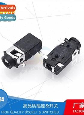 Headphone Holder PJ-234 Patch 4P Audio Socket lver Plated 2.