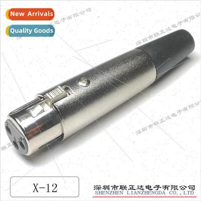 XLR Microphone Plug X-12 gnal Transmission XLR 3PIN Airline