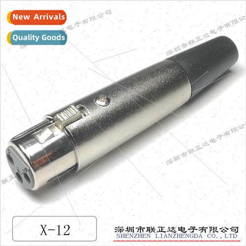 XLR Microphone Plug X-12 gnal Transmission XLR 3PIN Airline