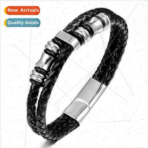 Europe popular woven bracelet fashion bracelet PU bracelet w