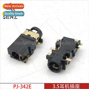3.5mm headphone socket PJ-342E Countersunk Plastic Header 6-