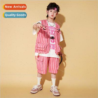 Kids Hip Hop  Set Dance Su Hip Hop Boys Girls  Clothes Summe