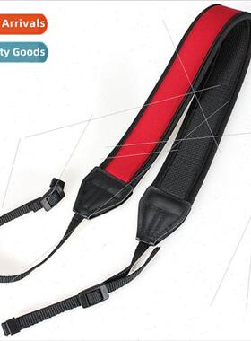 Wordless Red Strap Universal DSLR Camera Strap Decompression