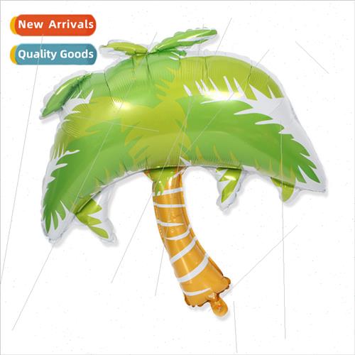 Large Tropical Coconut Tree Aluminum Film Balloon Children B
