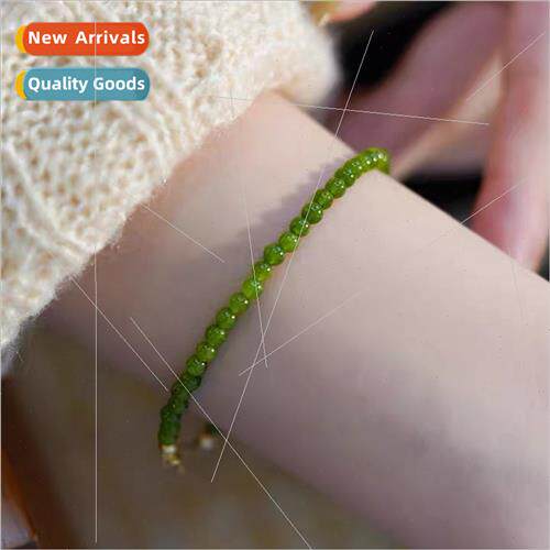 ndsay jewelry natural mini chrysoprase small beads 14K gold