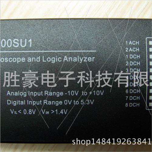 00SU1 Virtual Oscilloscope Logic Analyzer Multifunction All-